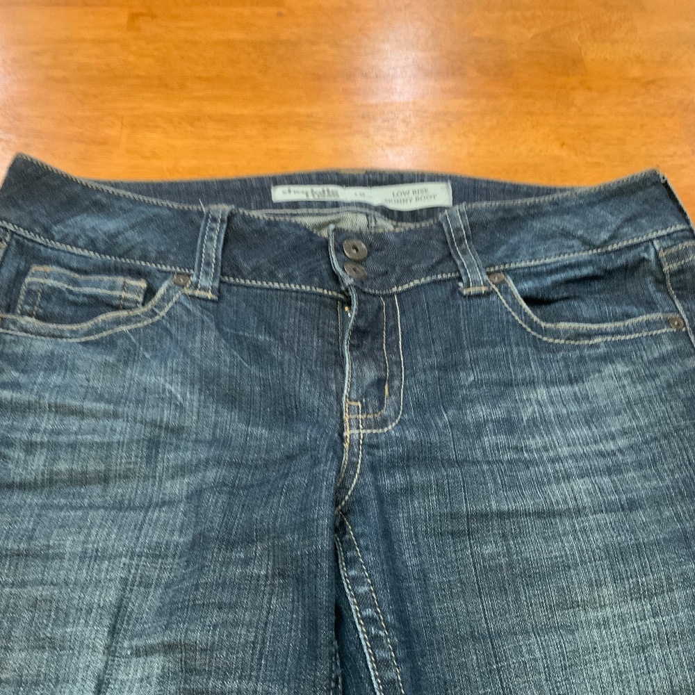 Charlotte Russe low rise size 10 jens